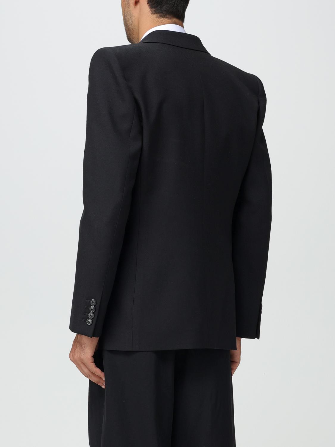 SAINT LAURENT ブラックブレザー Saint Laurent ブレザー メンズ - ブラック | 749451Y7B73 | GIGLIO.COM