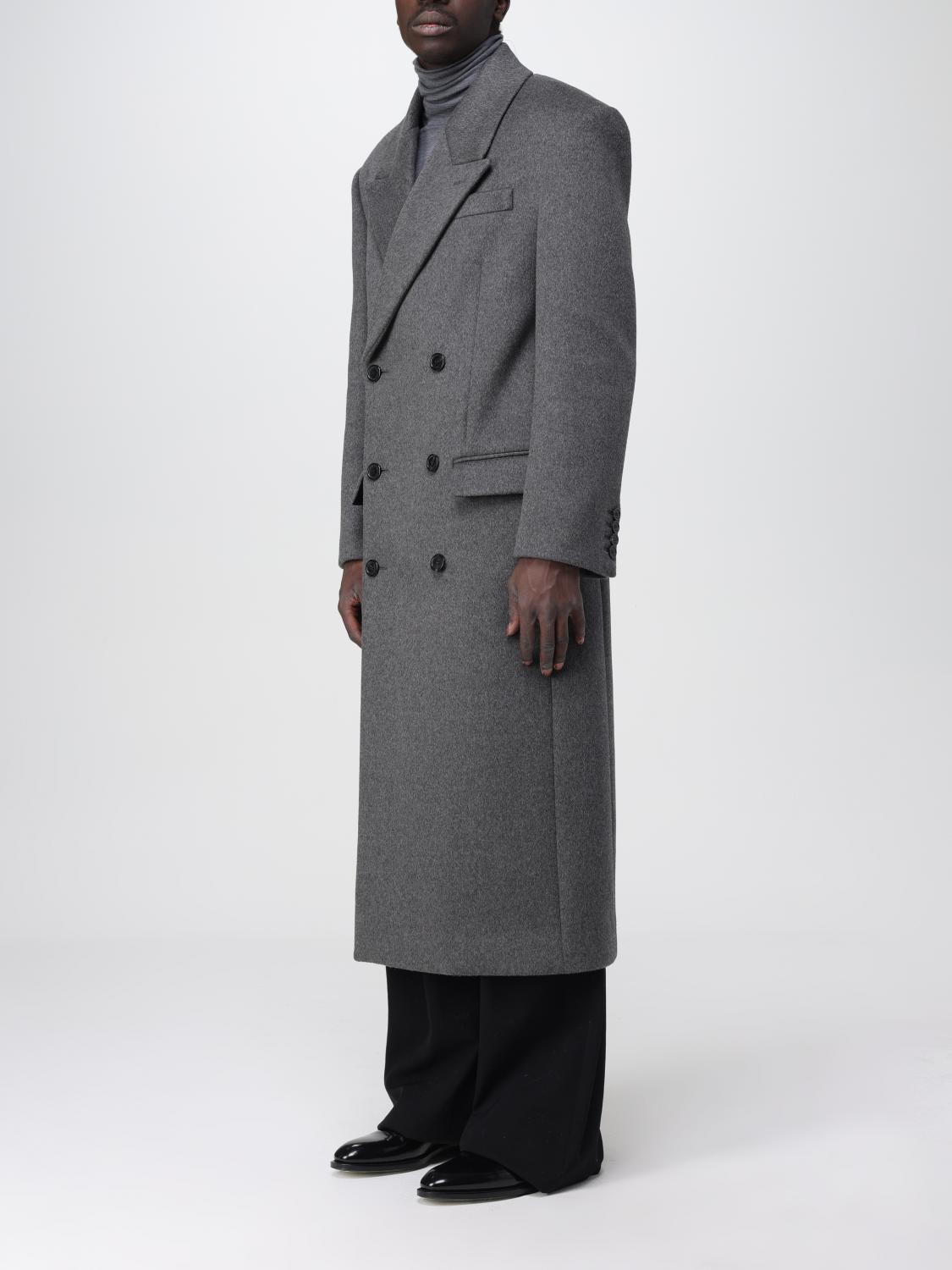 Saint Laurent Coat men - Grey | 759971Y060R | GIGLIO.COM