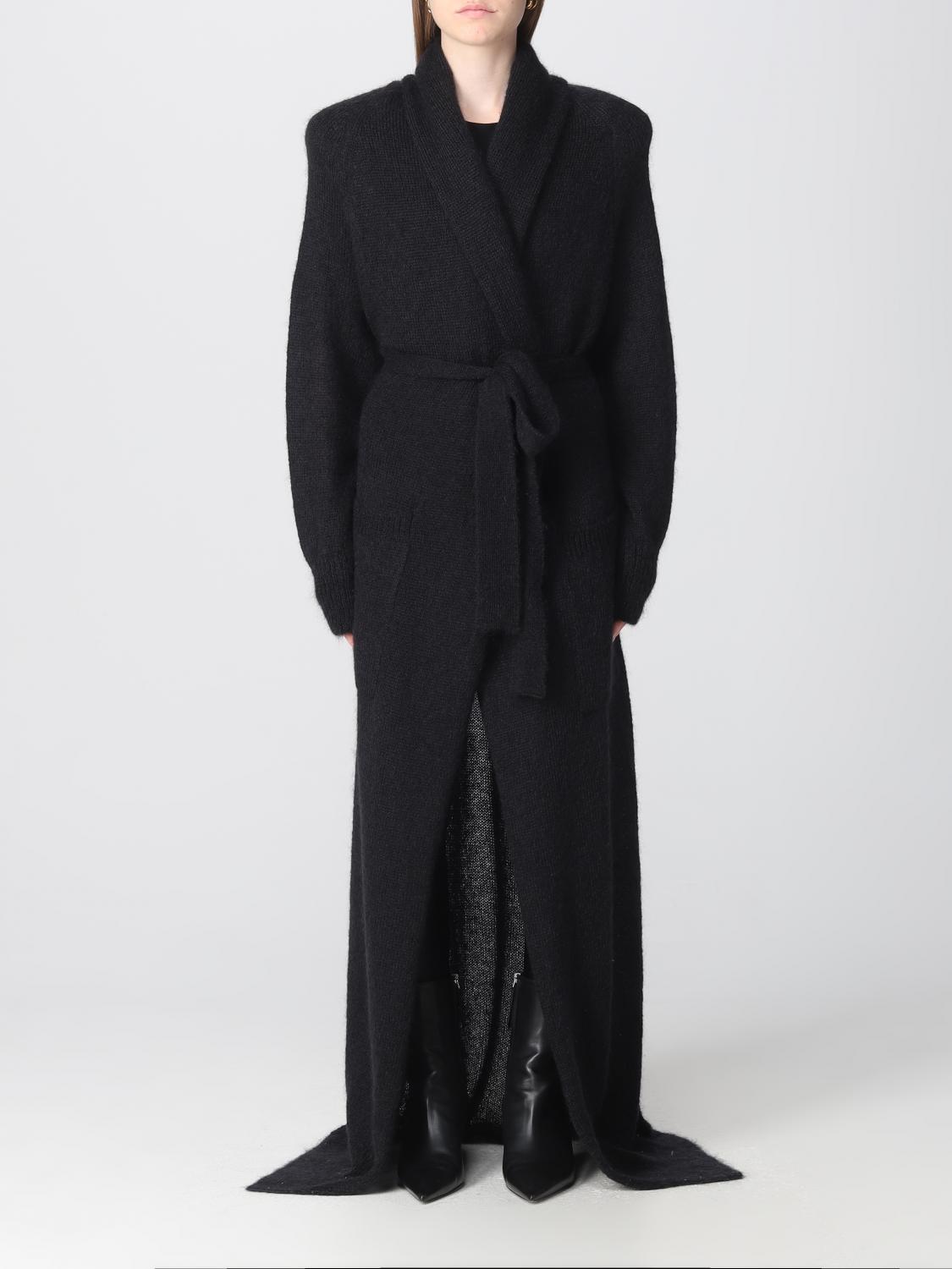Saint Laurent cardigan in Mohair wool blend - Black | 756806Y76HJ 