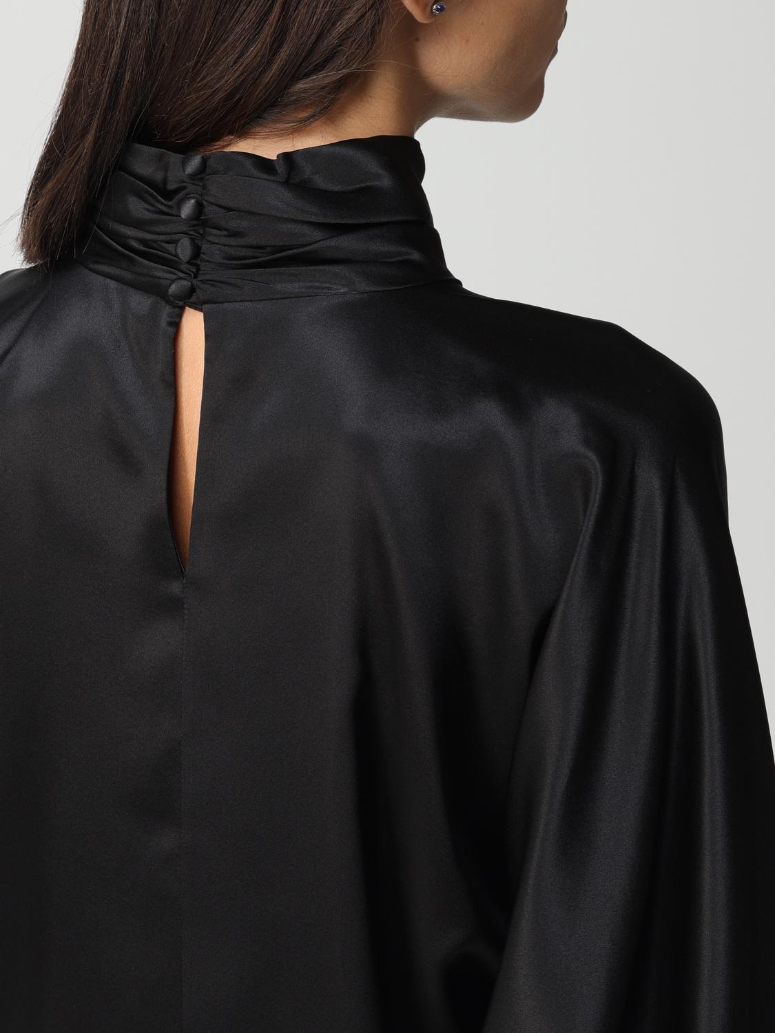 SAINT LAURENT TOP: Camisa mujer Saint Laurent, Negro - Img 5