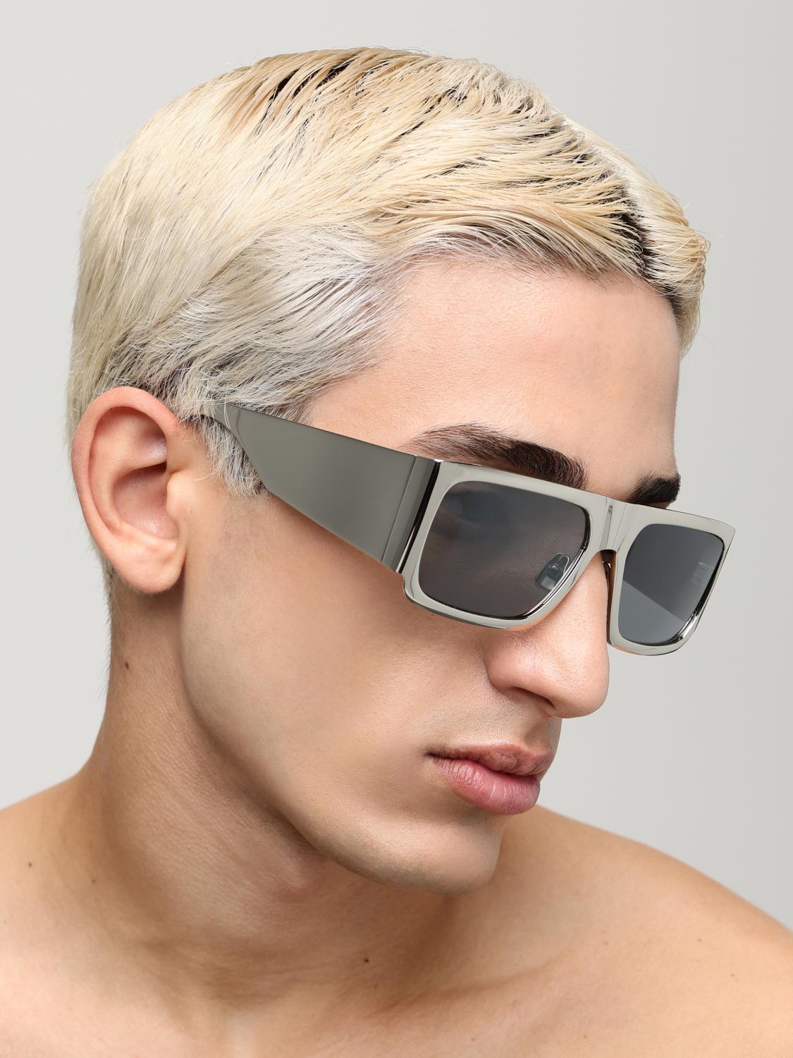 Saint Laurent metal sunglasses - Silver | 758463Y9902 | GIGLIO.COM