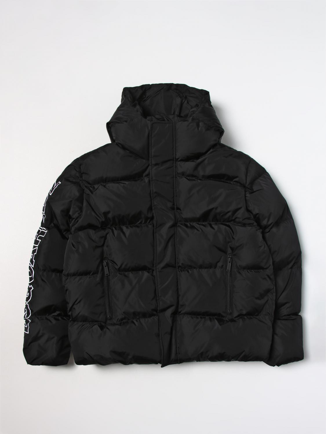 DSQUARED2 JACKET: Jacket kids Dsquared2 Junior, Black - Img 1