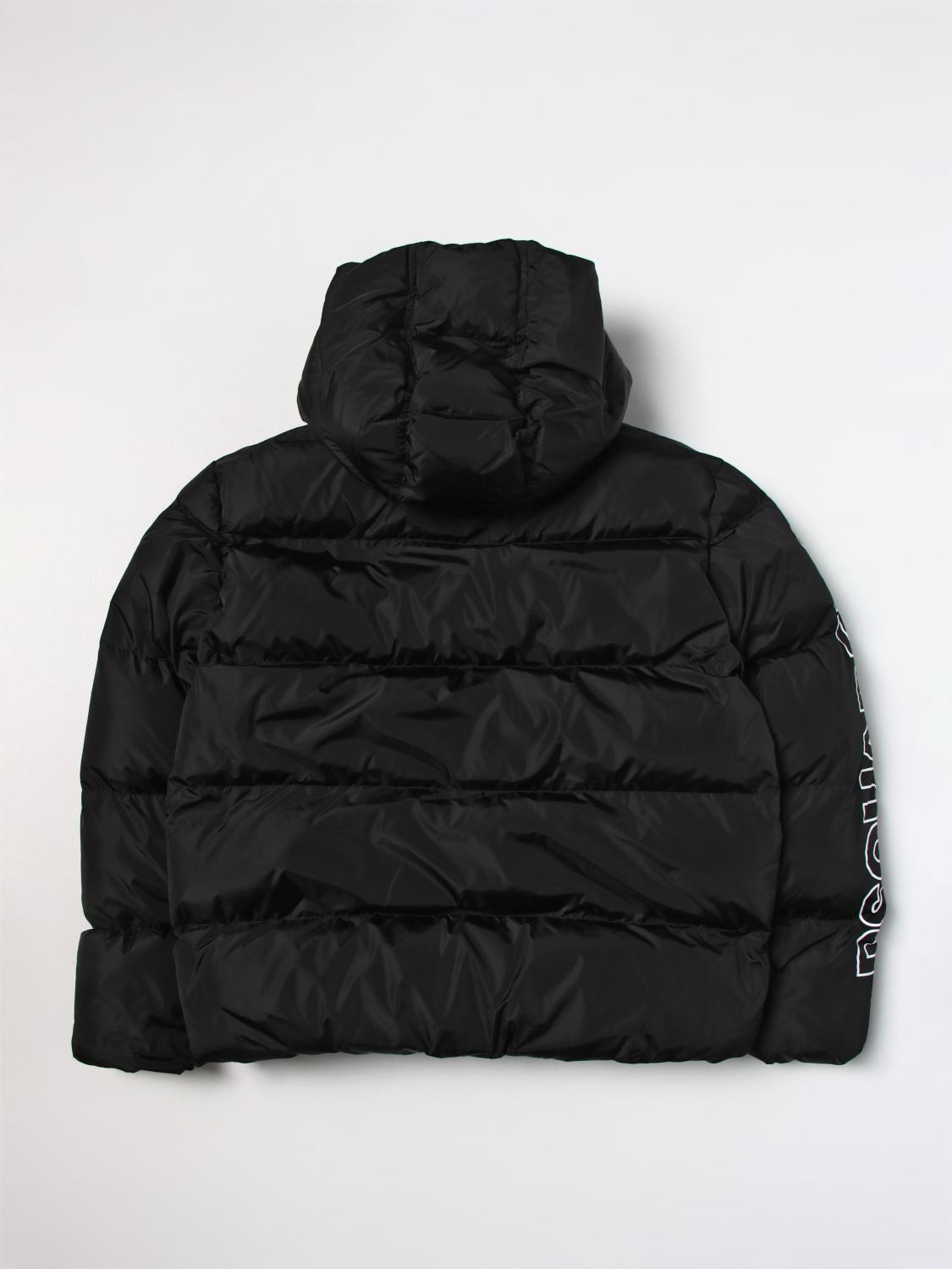 DSQUARED2 JACKET: Jacket kids Dsquared2 Junior, Black - Img 2