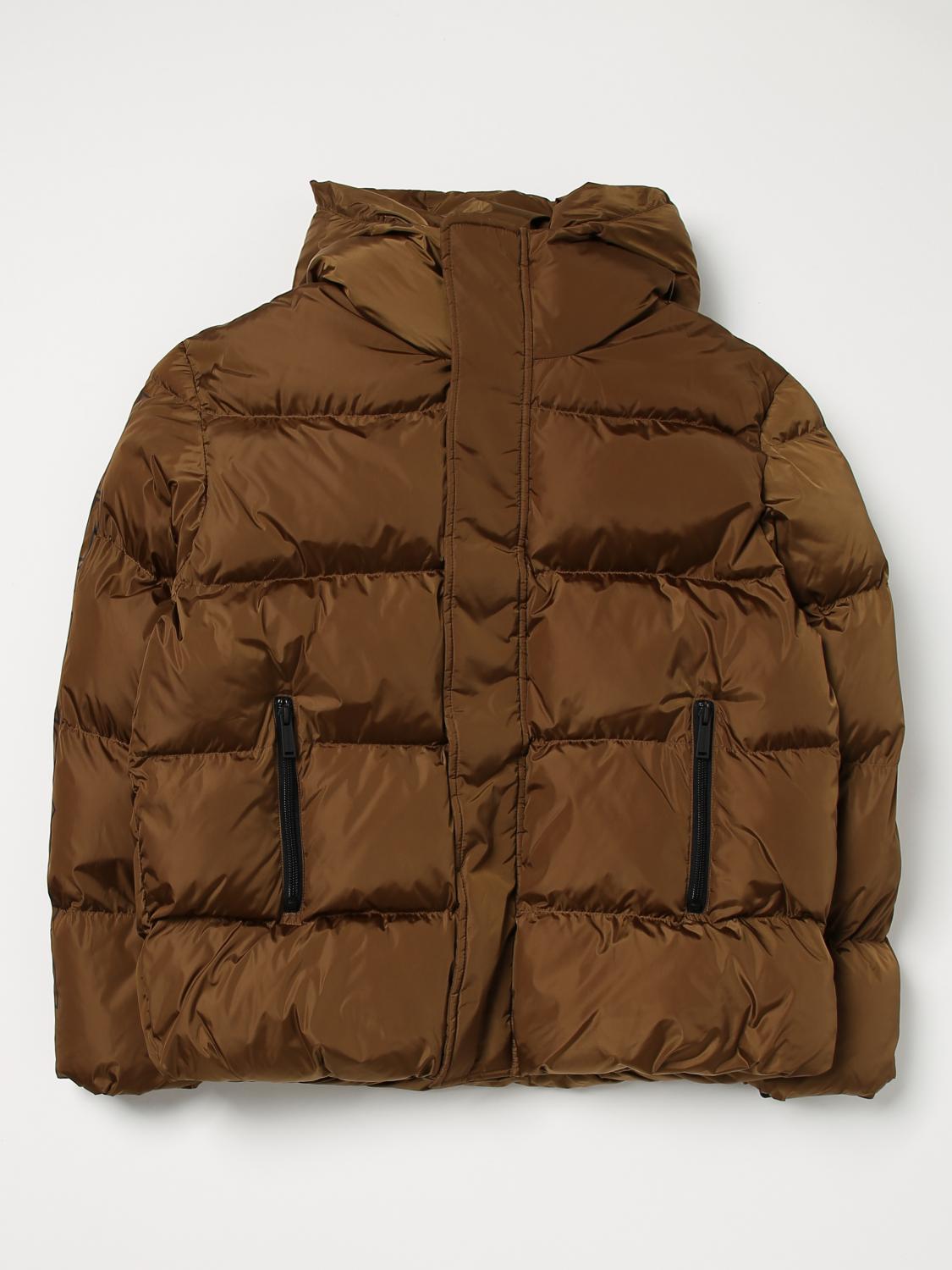 DSQUARED2 JACKET: Jacket kids Dsquared2 Junior, Brown - Img 1