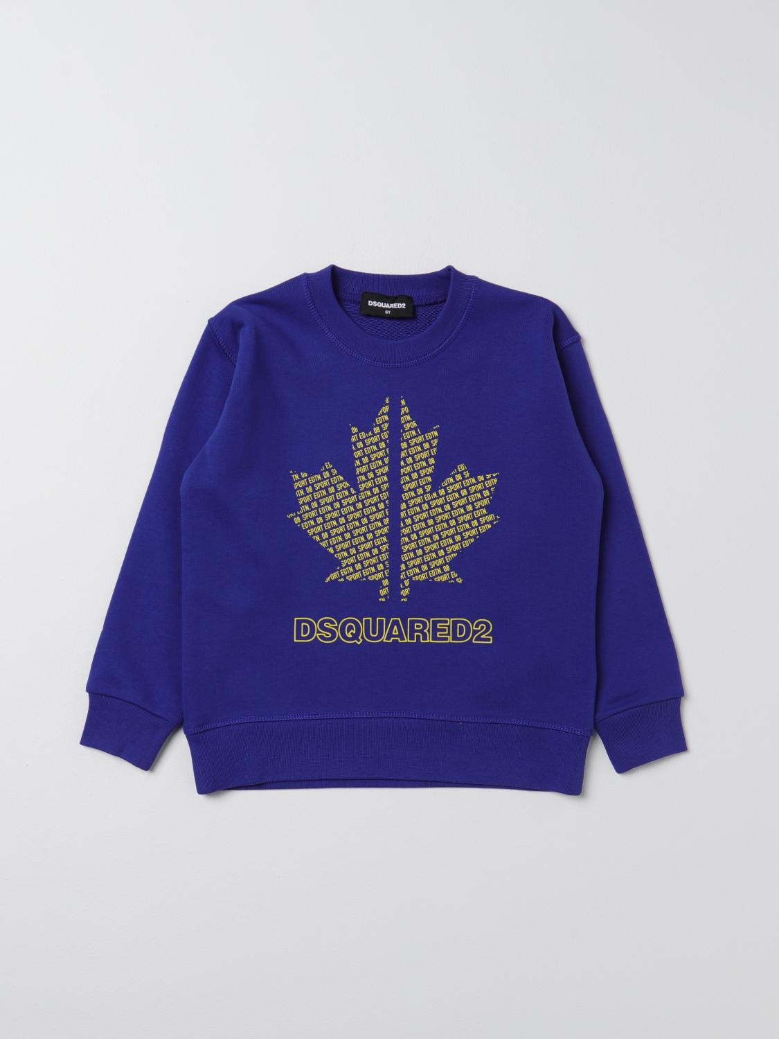 DSQUARED2 PULL: Pull enfant Dsquared2 Junior, Bleu - Img 1