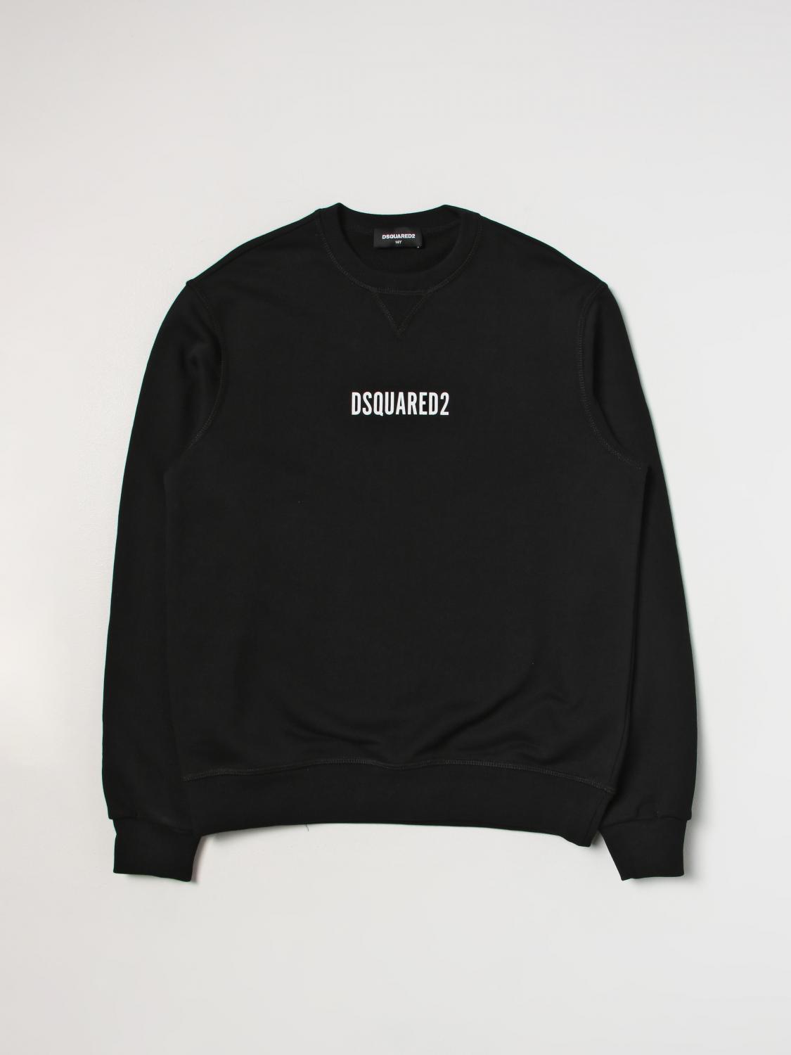 DSQUARED2 JERSEY: Jersey niños Dsquared2 Junior, Negro - Img 1