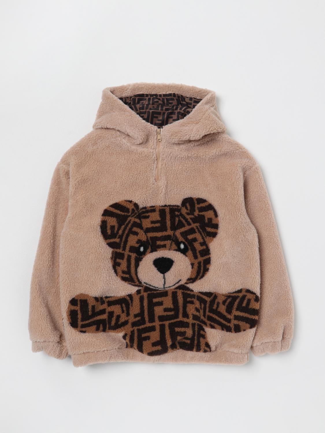 Fendi セーター ボーイ Kids - ベージュ | JUH063AJ2N | GIGLIO.COM