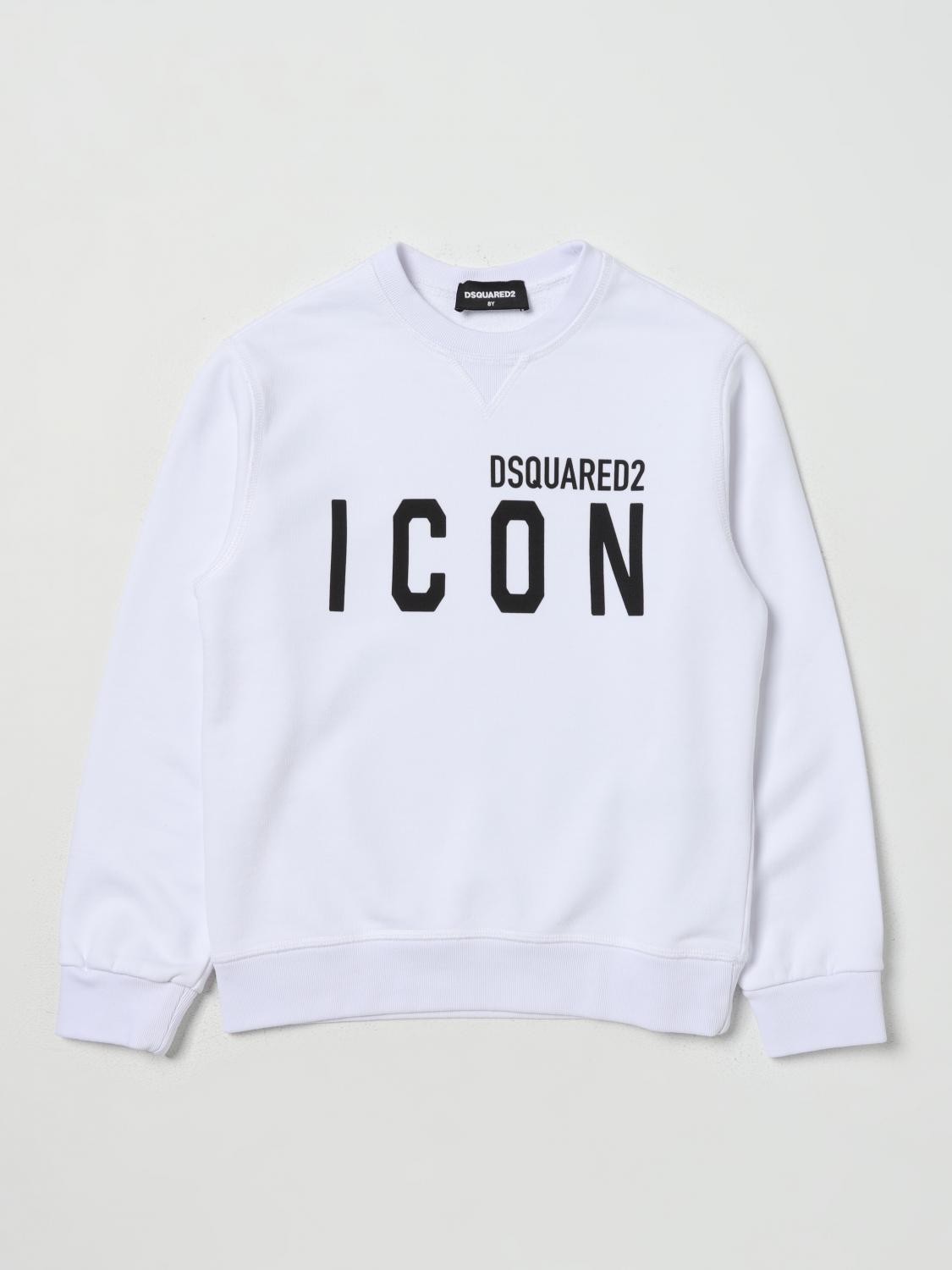 DSQUARED2 SWEATER: Sweater kids Dsquared2 Junior, White - Img 1