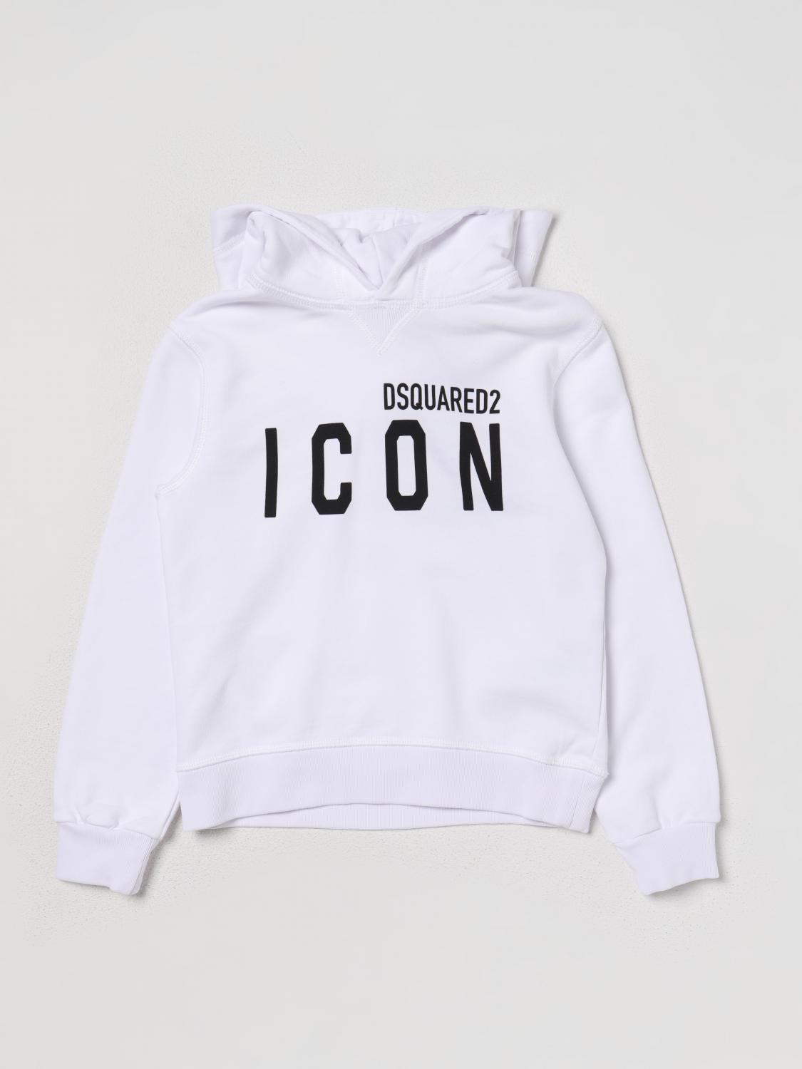 DSQUARED2 JERSEY: Jersey niños Dsquared2 Junior, Blanco - Img 1