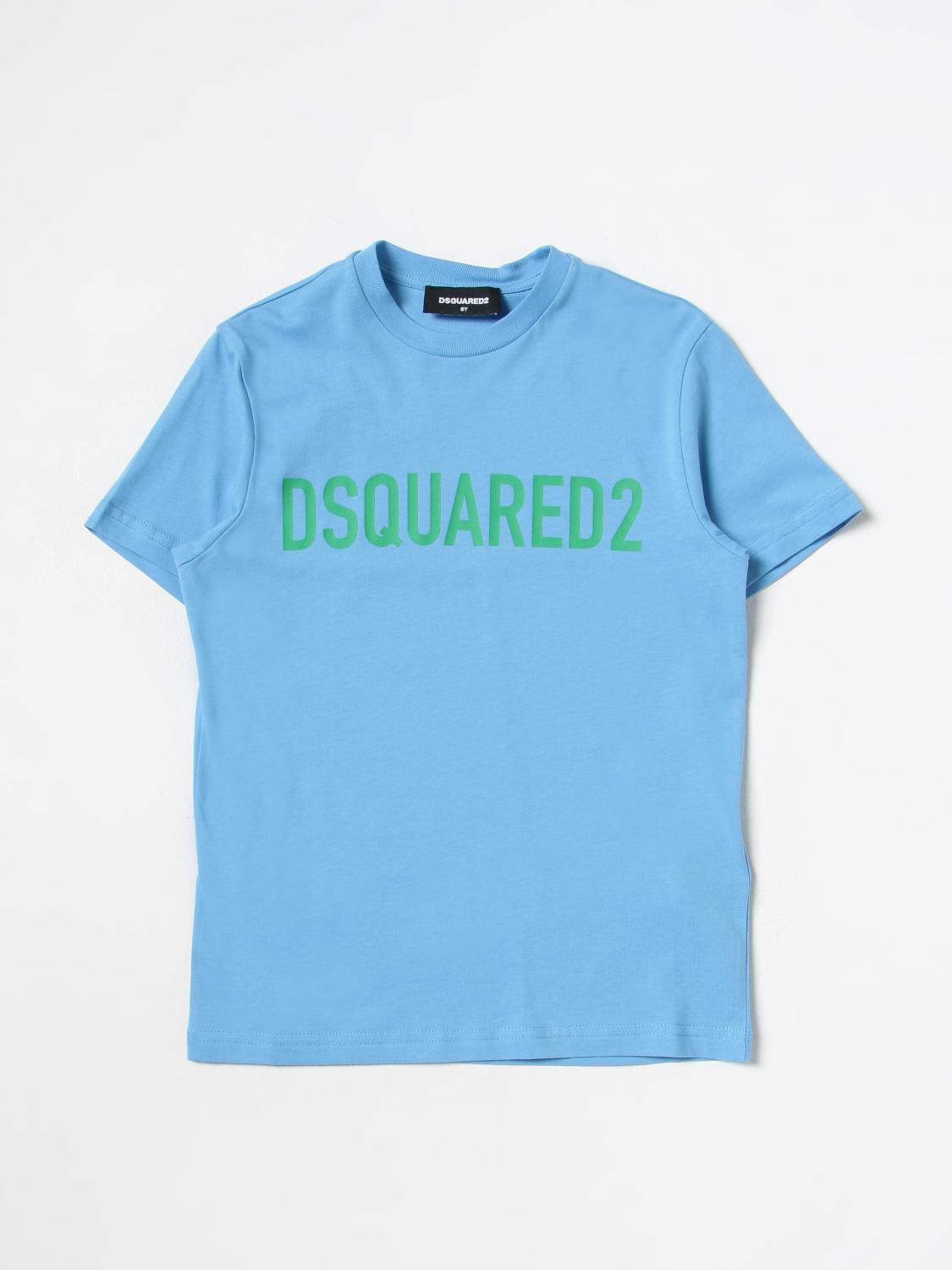 Dsquared2 T-shirt bambino manica corta bianco main image 1