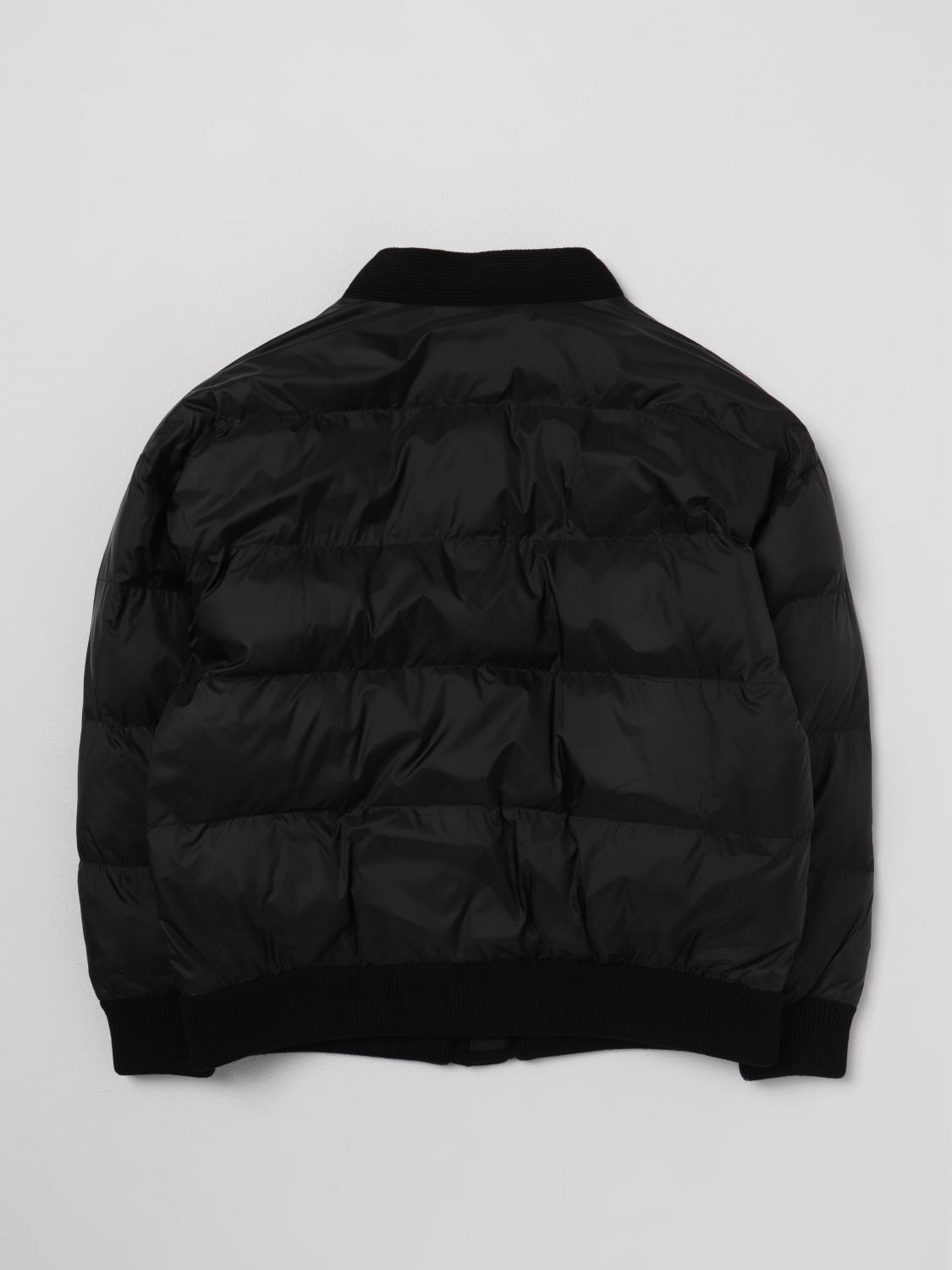 DSQUARED2 JACKE: Jacke kinder Dsquared2 Junior, Schwarz - Img 2