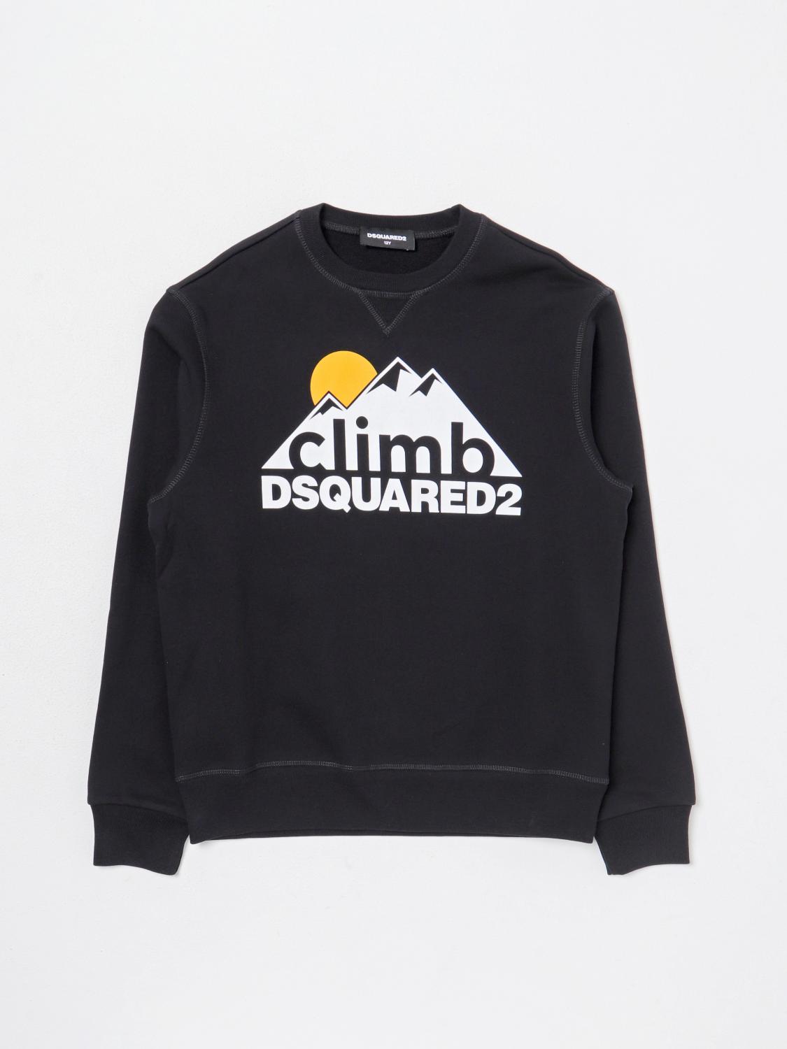 DSQUARED2 PULLOVER: Pullover kinder Dsquared2 Junior, Schwarz - Img 1