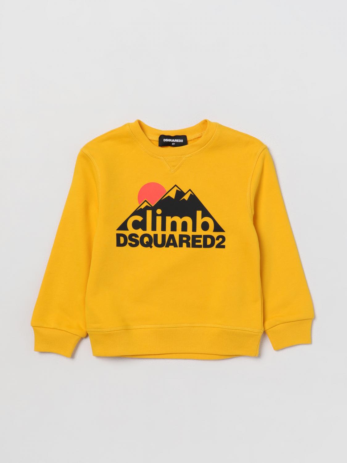DSQUARED2 PULLOVER: Pullover kinder Dsquared2 Junior, Gelb - Img 1