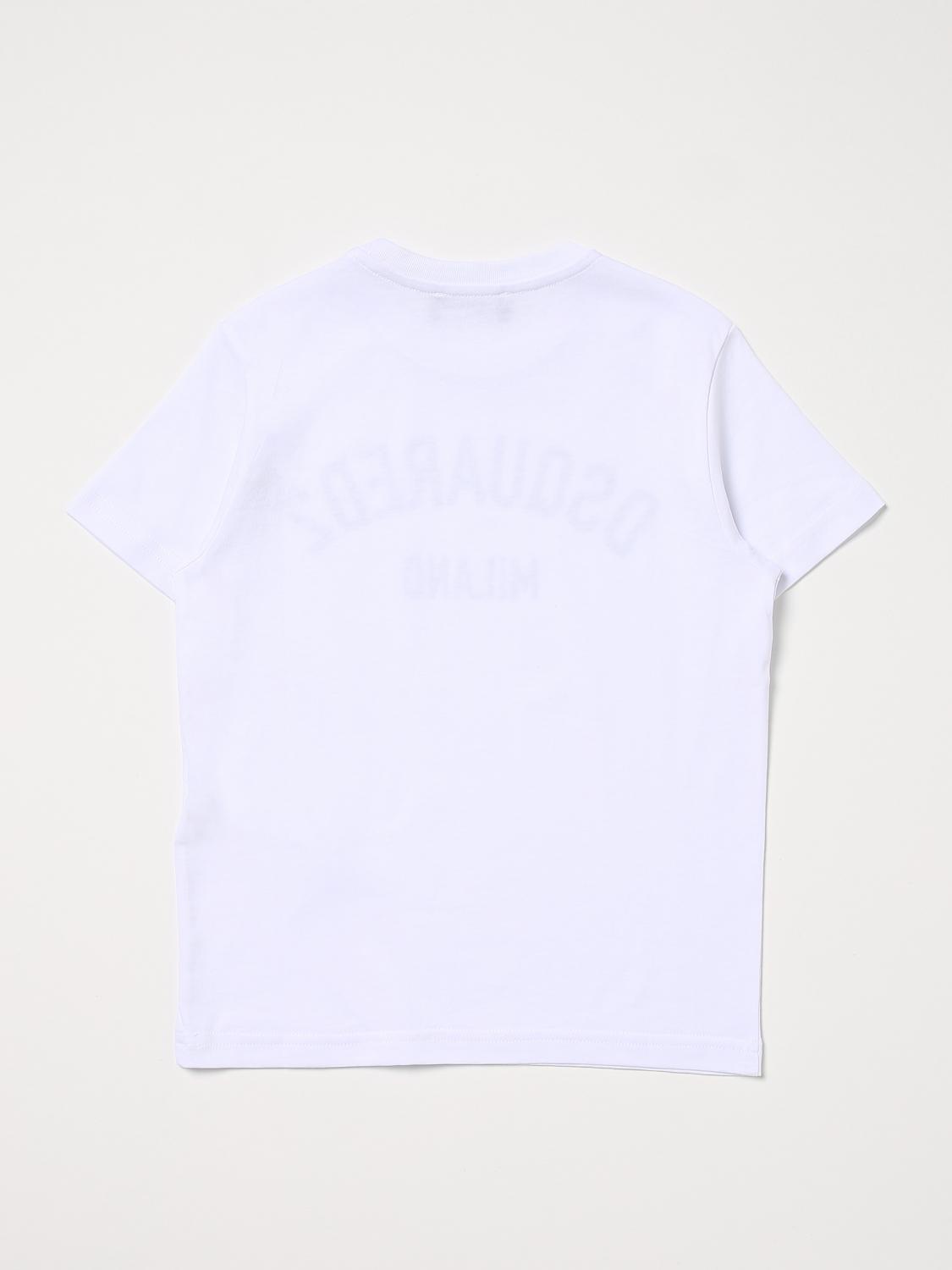 DSQUARED2 T-SHIRT: T-shirt kinder Dsquared2 Junior, Weiß - Img 2