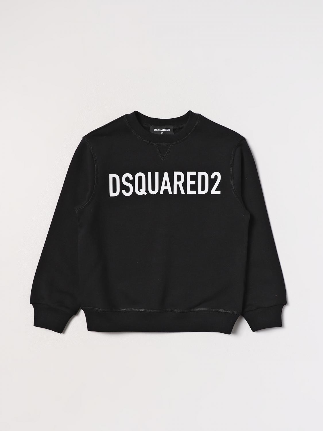 DSQUARED2 PULLOVER: Pullover kinder Dsquared2 Junior, Schwarz - Img 1