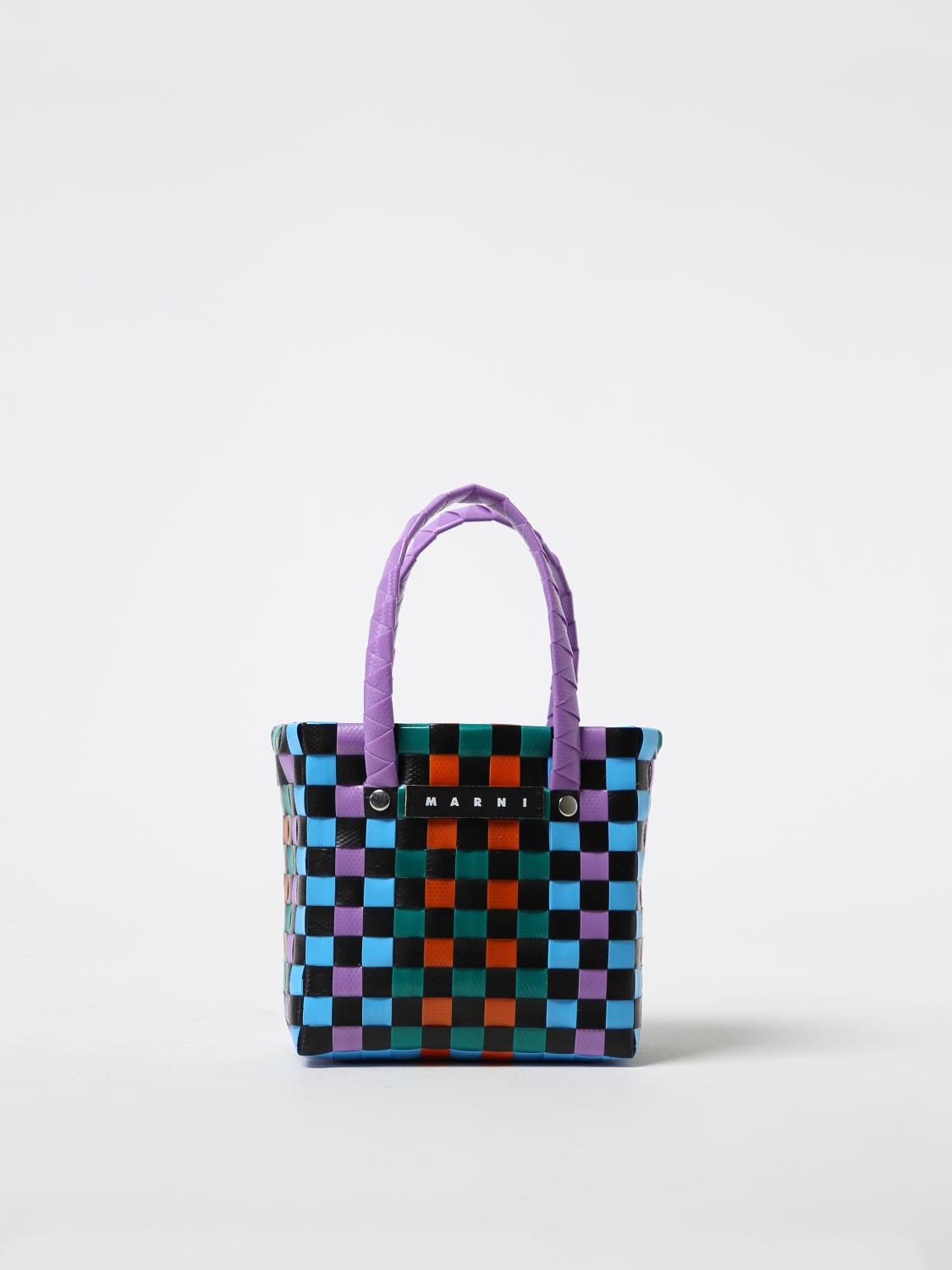 MARNI CLUTCH: Marni bag in woven polypropylene, Fa01 - Img 1