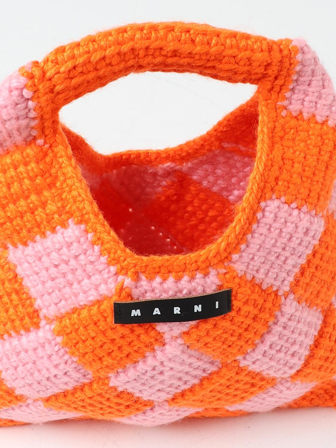 MARNI TASCHE: Tasche kinder Marni, Orange - Img 4