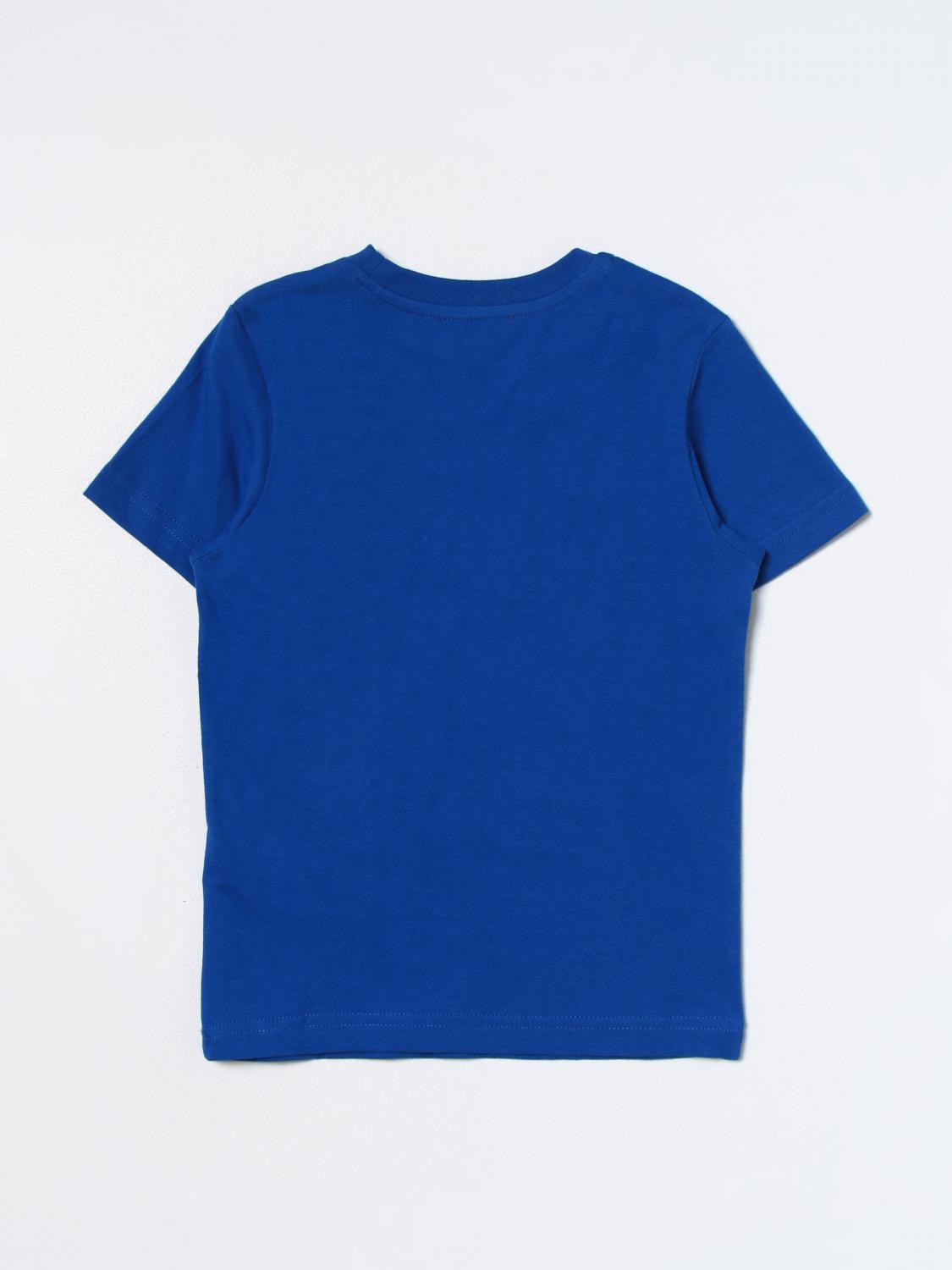 DIESEL T-SHIRT: Diesel cotton t-shirt, Blue - Img 2