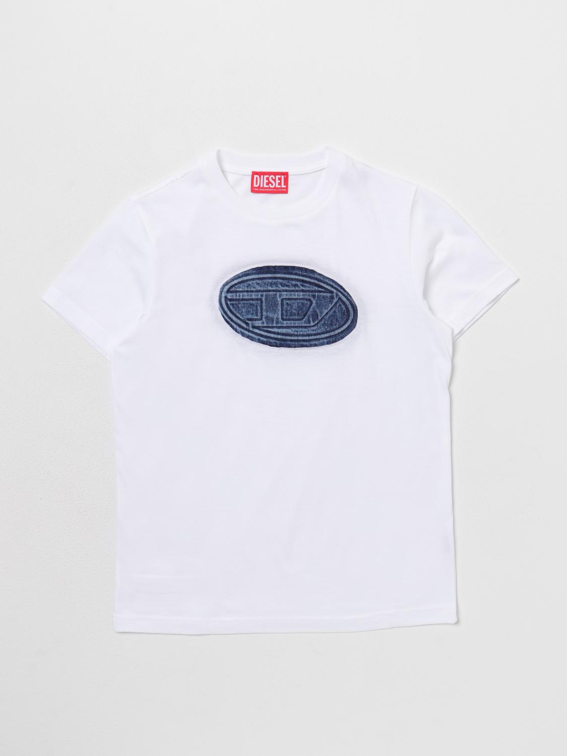 DIESEL CAMISETA: Camiseta niños Diesel, Blanco - Img 1