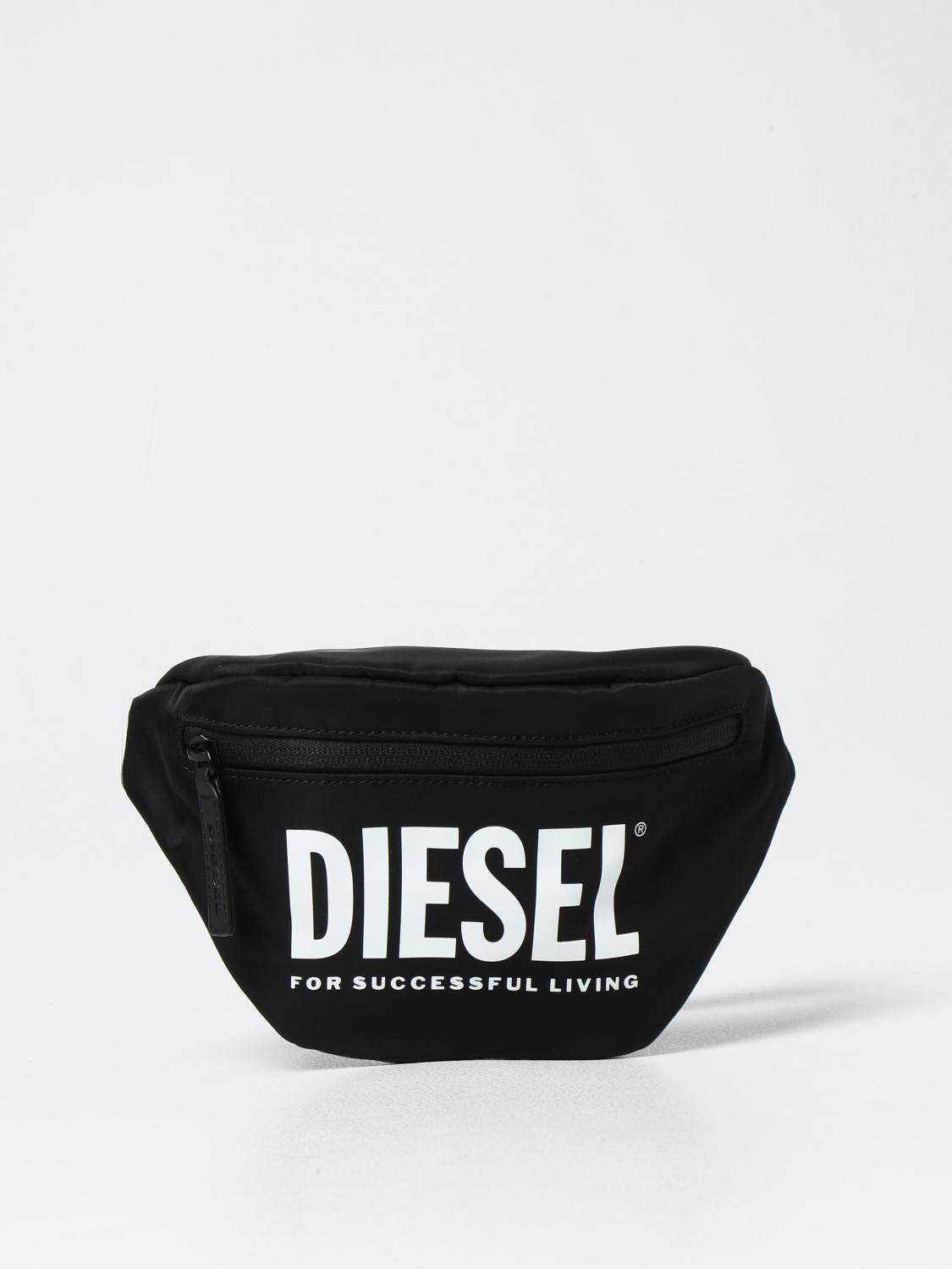 DIESEL Marsupio in nylon con logo Nero Borsa Diesel J01022KXBEW online su GIGLIO.COM