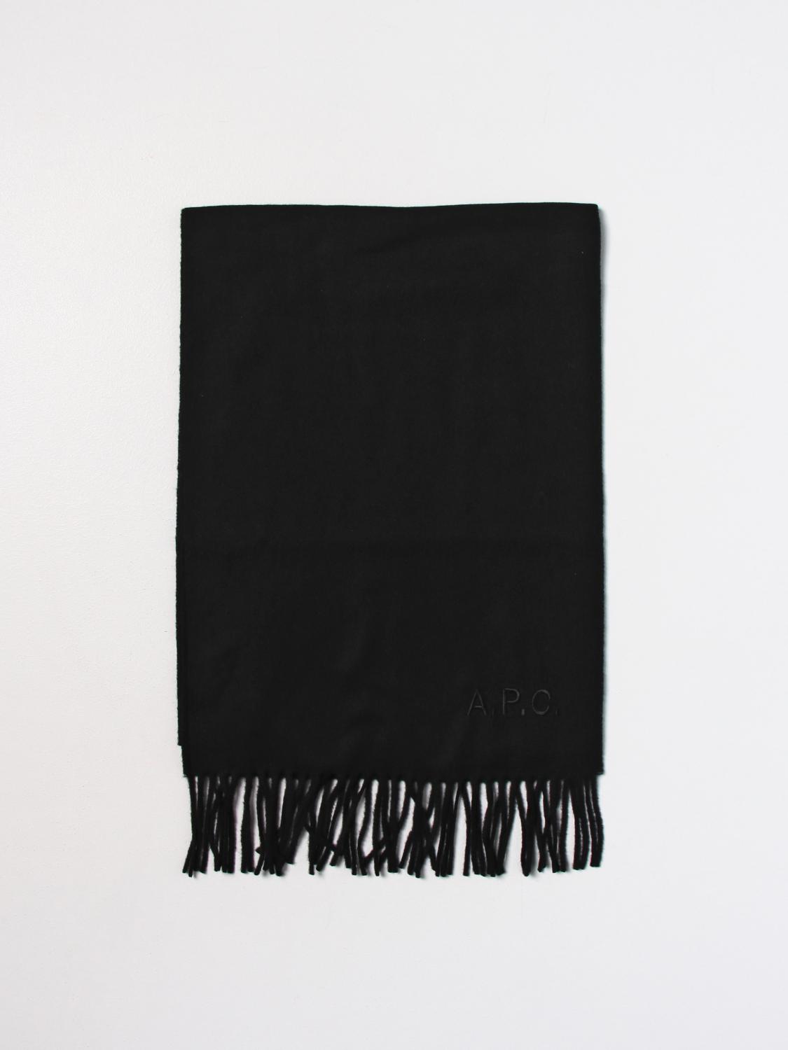 A.P.C. SCIARPA: Sciarpa Ambroise A.P.C. in lana vergine, Nero - Img 1