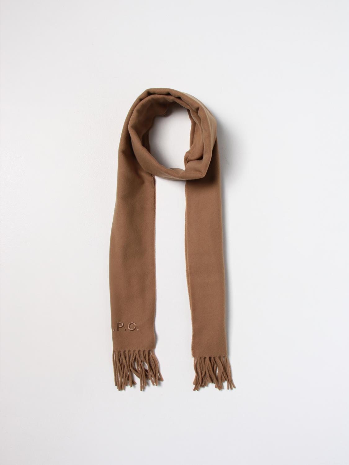A.P.C. SCIARPA: Sciarpa Ambroise A.P.C. in lana vergine, Cammello - Img 2