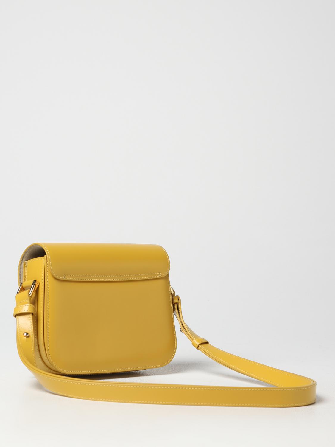 A.P.C. MINI BOLSO: Bolso de hombro mujer A.P.C., Amarillo - Img 2