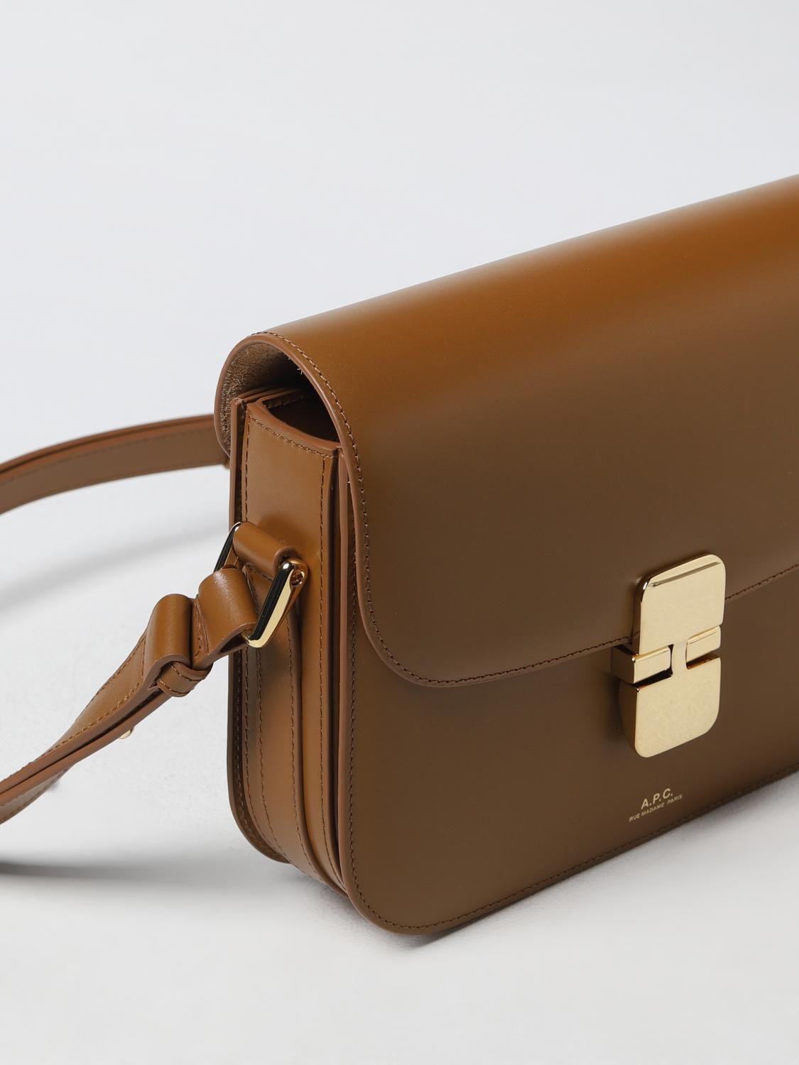 A.P.C. MINI SAC: Sac porté épaule femme A.P.C., Beige - Img 3