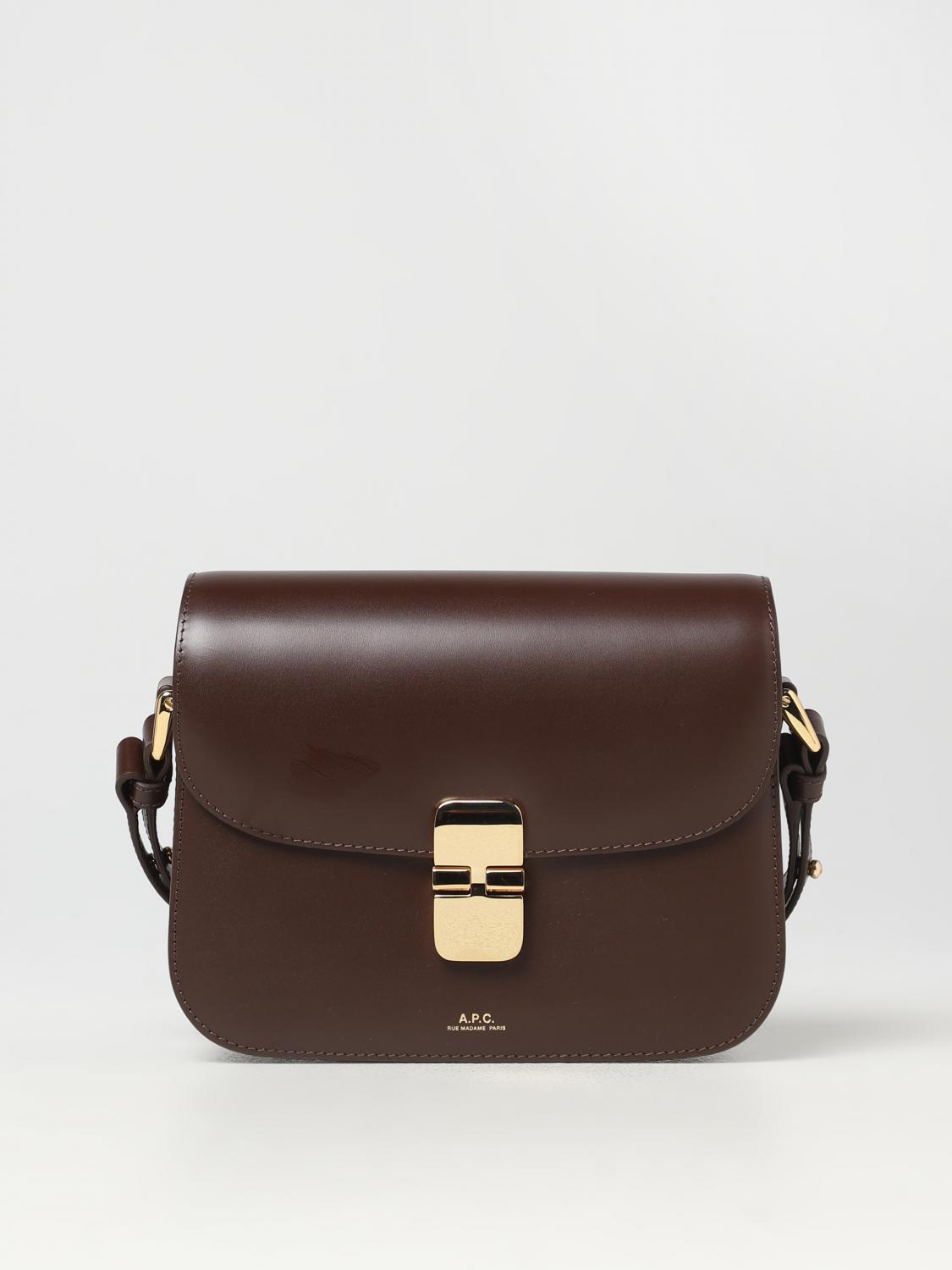 A.P.C. MINITASCHE: Schultertasche damen A.P.C., Burnt - Img 1