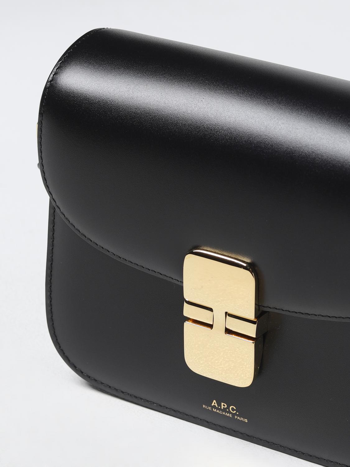 A.P.C. MINITASCHE: Schultertasche damen A.P.C., Schwarz - Img 3