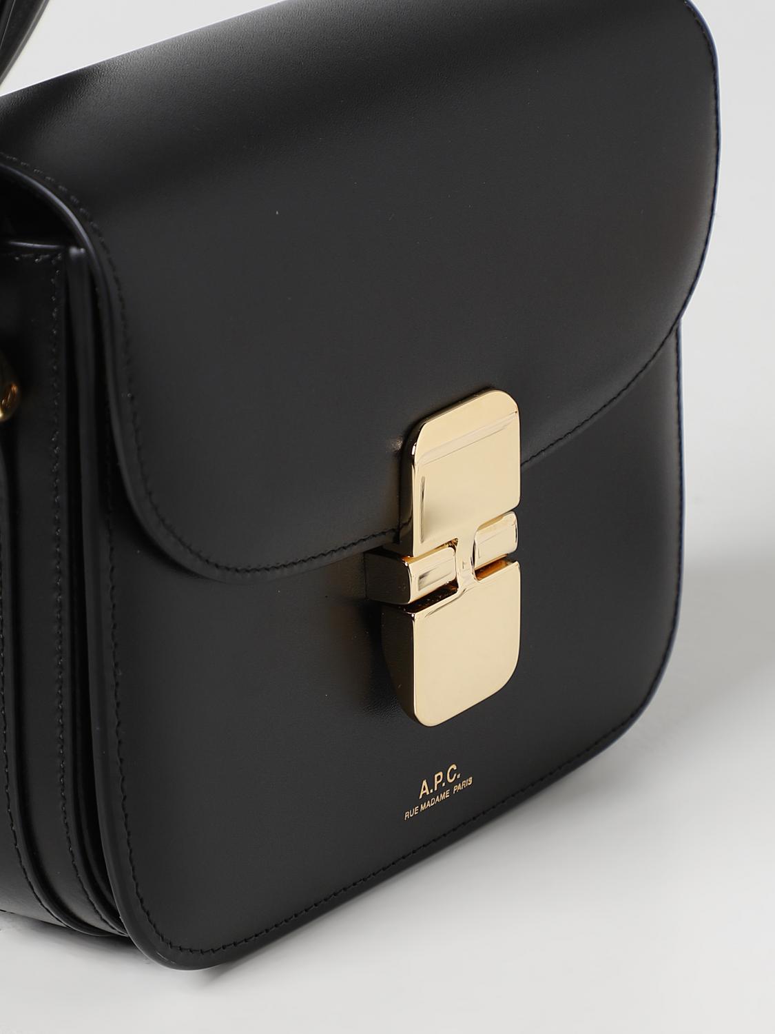 A.P.C. MINITASCHE: Schultertasche damen A.P.C., Schwarz - Img 4