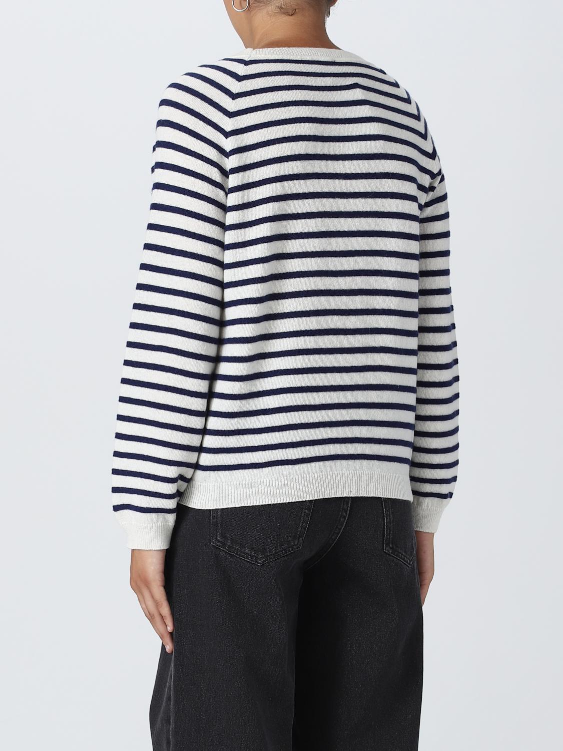 A.P.C. PULL: Pull femme A.P.C., Blanc - Img 3