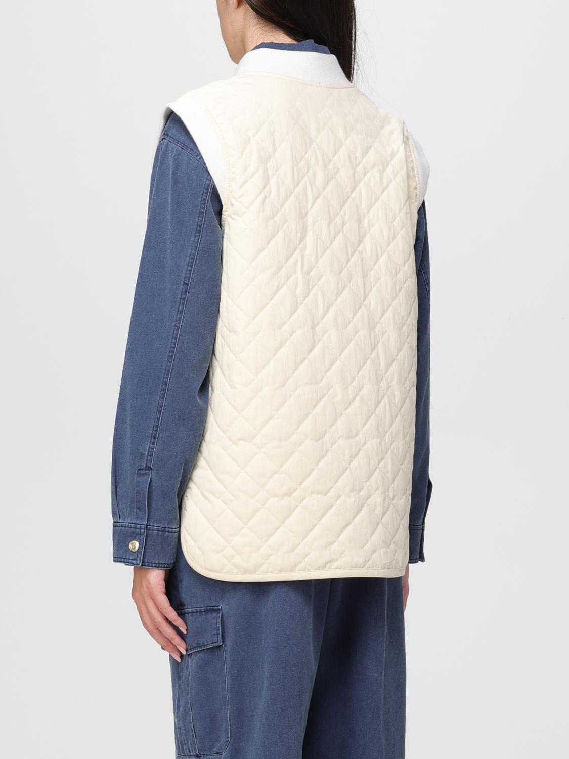 A.P.C. GILET: Gilet A.P.C. in misto cotone, Panna - Img 3