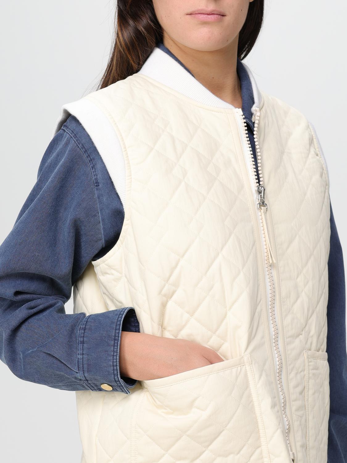 A.P.C. GILET: Gilet A.P.C. in misto cotone, Panna - Img 5