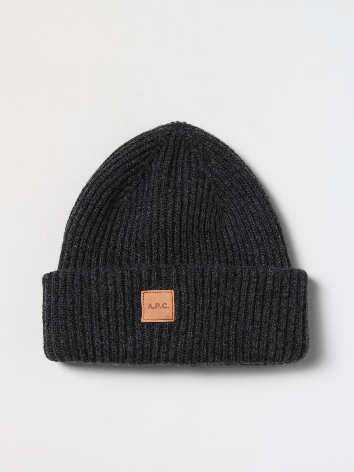 A.P.C. CAPPELLO: Cappello Michelle A.P.C. in lana e cashmere, Antracite - Img 1