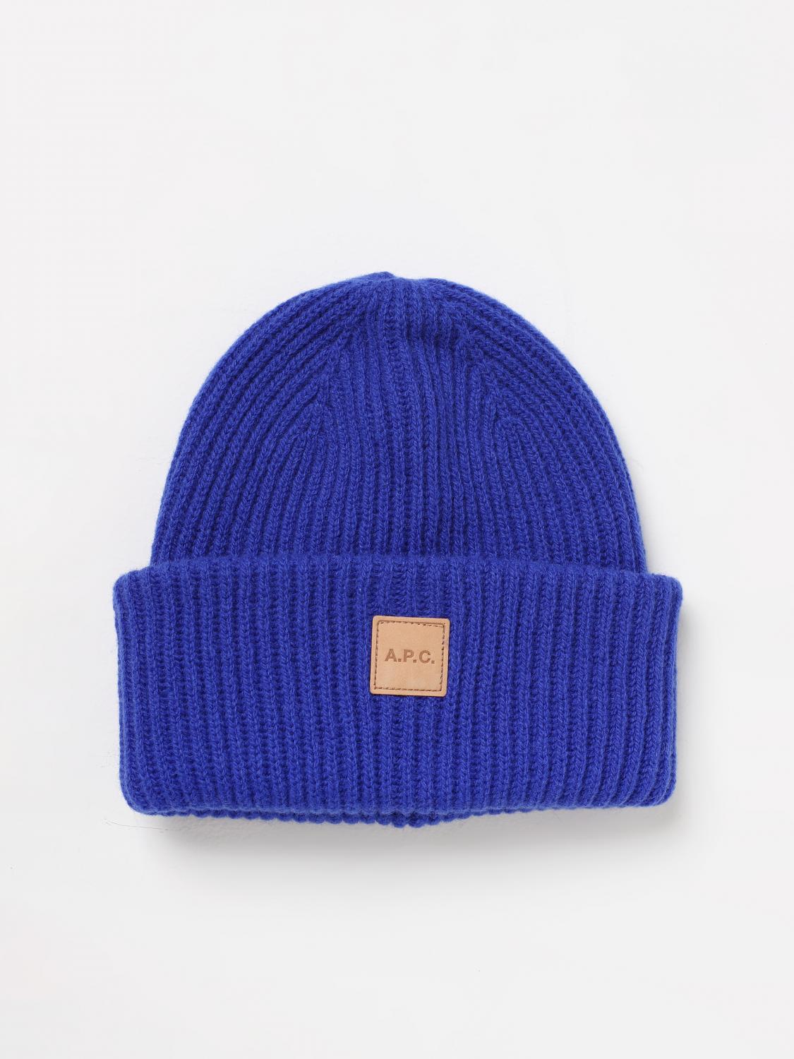 A.P.C. CAPPELLO: Cappello Michelle A.P.C. in lana e cashmere, Royal - Img 1