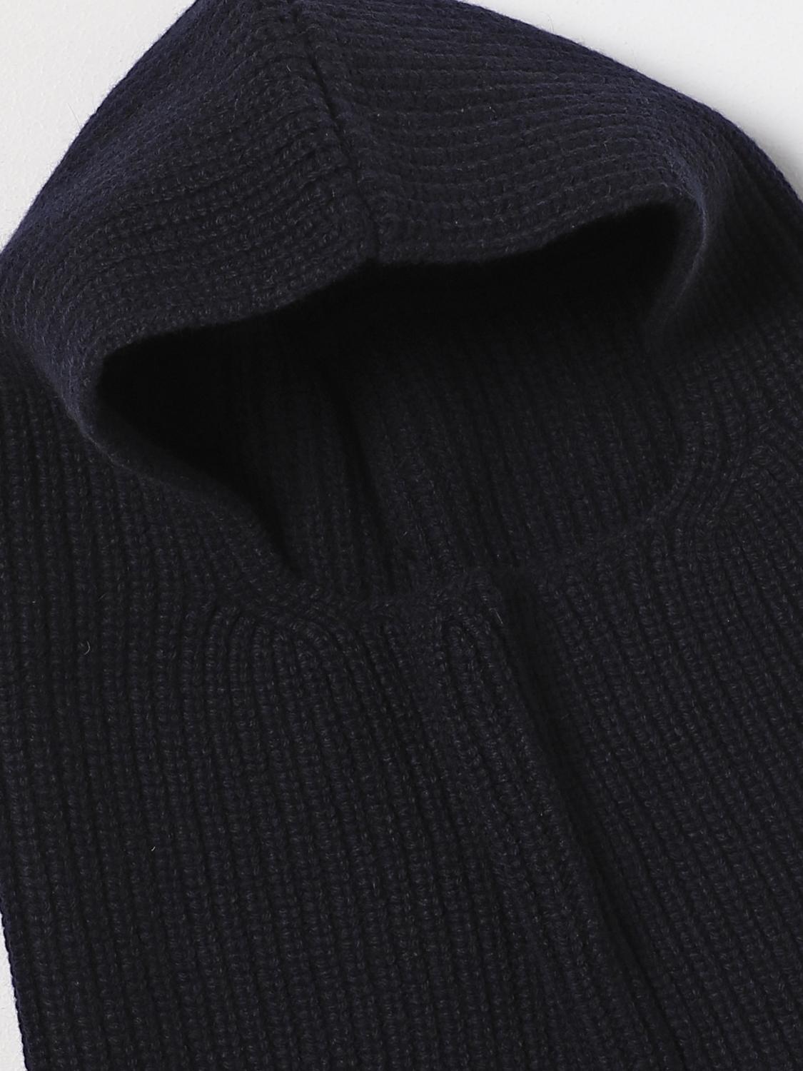 A.P.C. CAPPELLO: Balaclava A.P.C. in misto lana e cashmere, Blue - Img 2