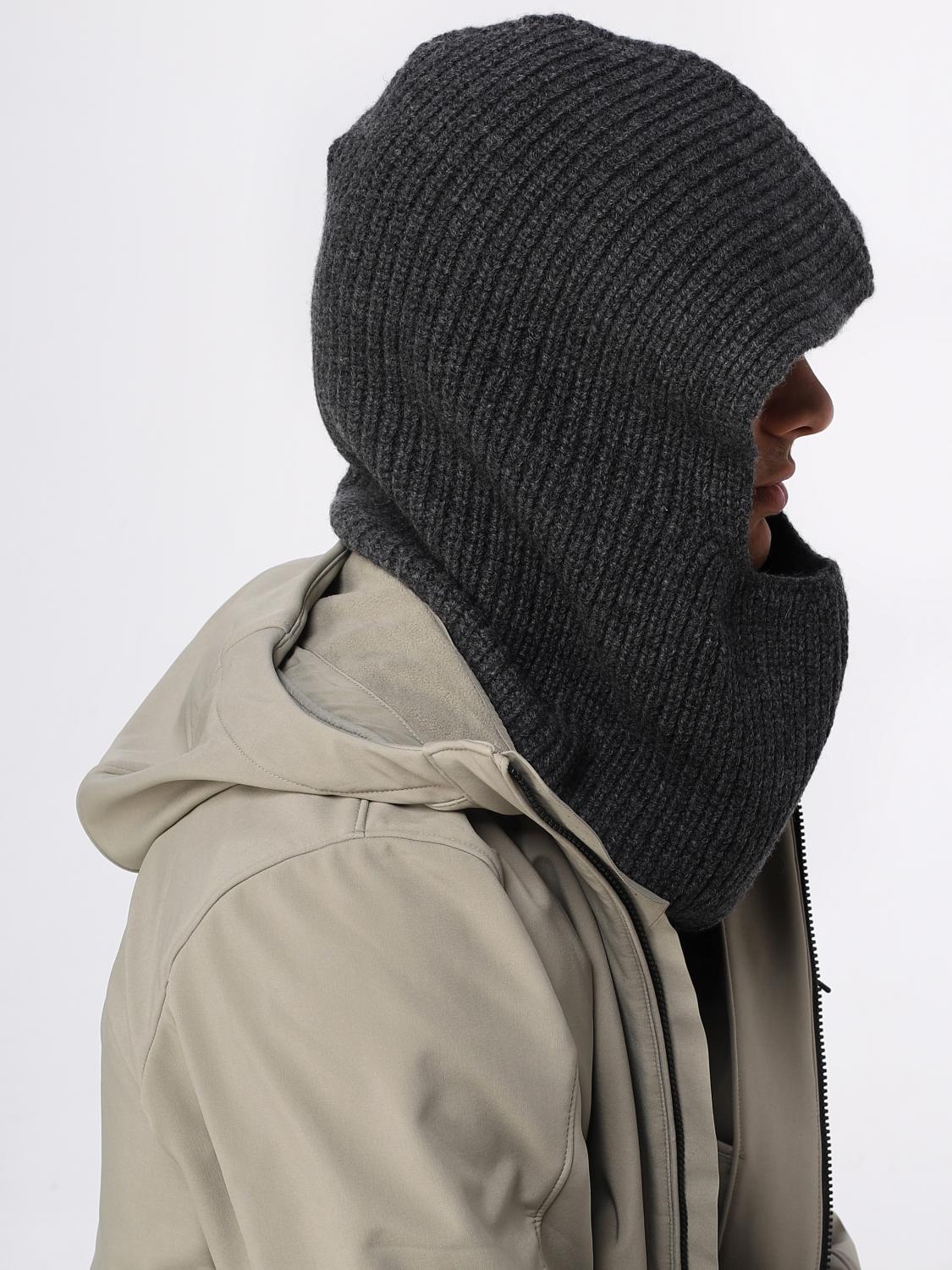 A.P.C. CAPPELLO: Balaclava A.P.C. in misto lana e cashmere, Antracite - Img 2