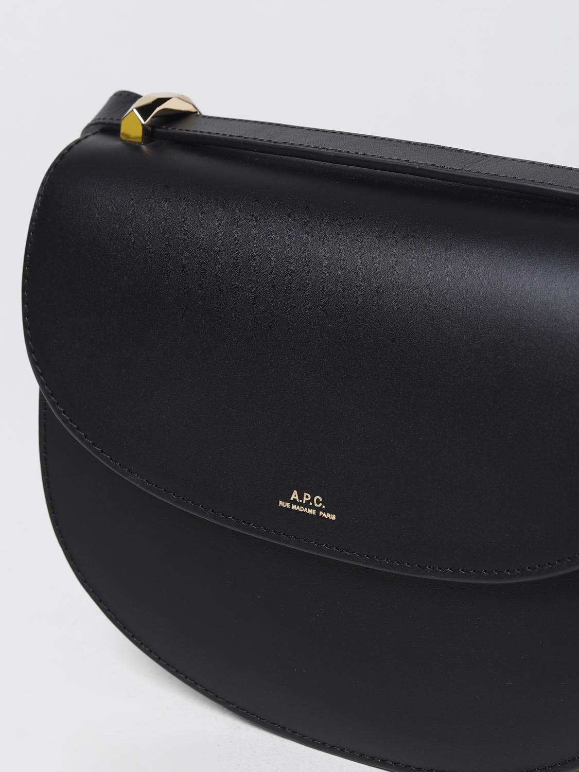 A.P.C. SCHULTERTASCHE: Schultertasche damen A.P.C., Schwarz - Img 3