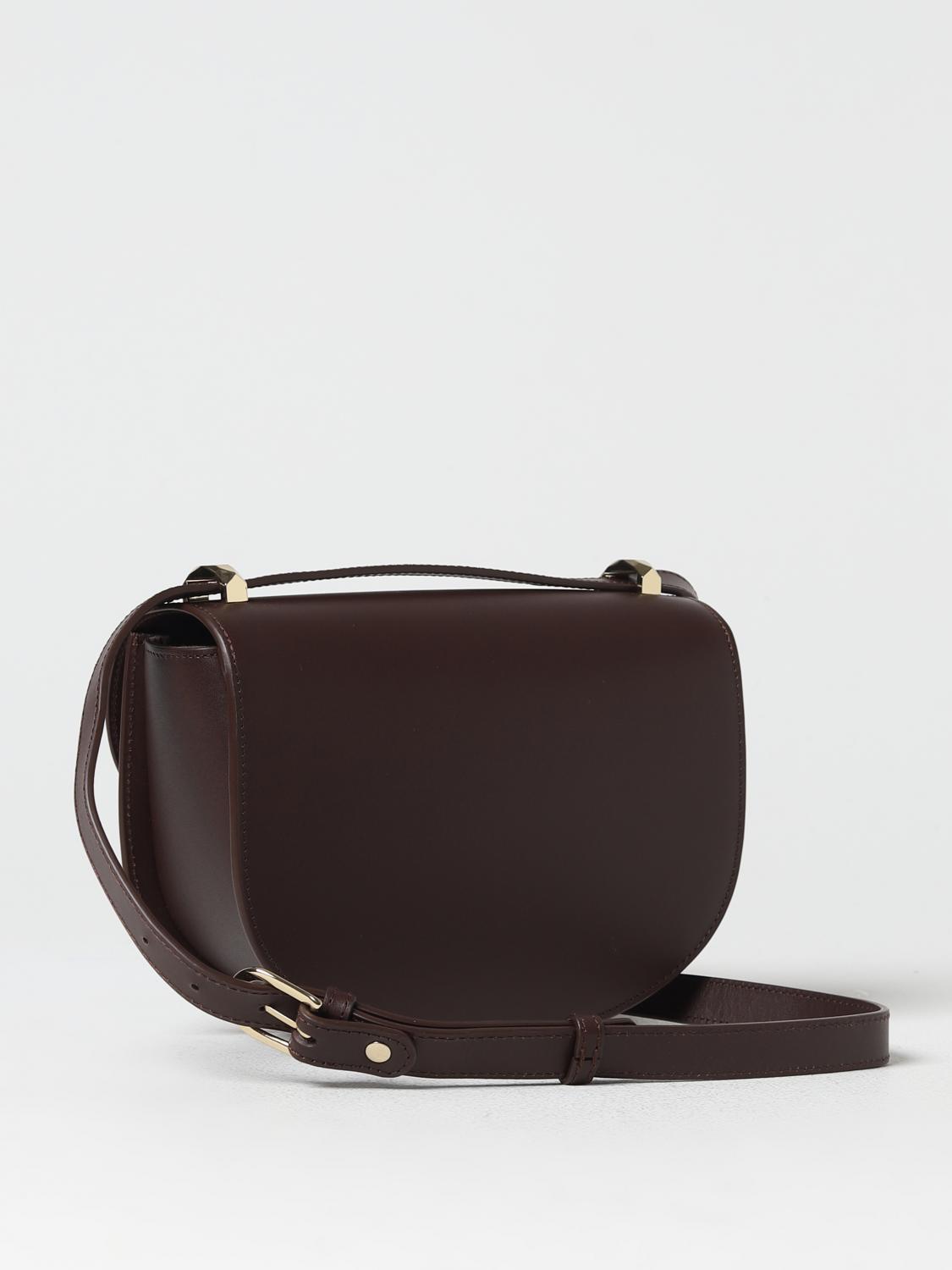 A.P.C. BORSA A SPALLA: Borsa Geneve A.P.C. in pelle, Marrone - Img 2