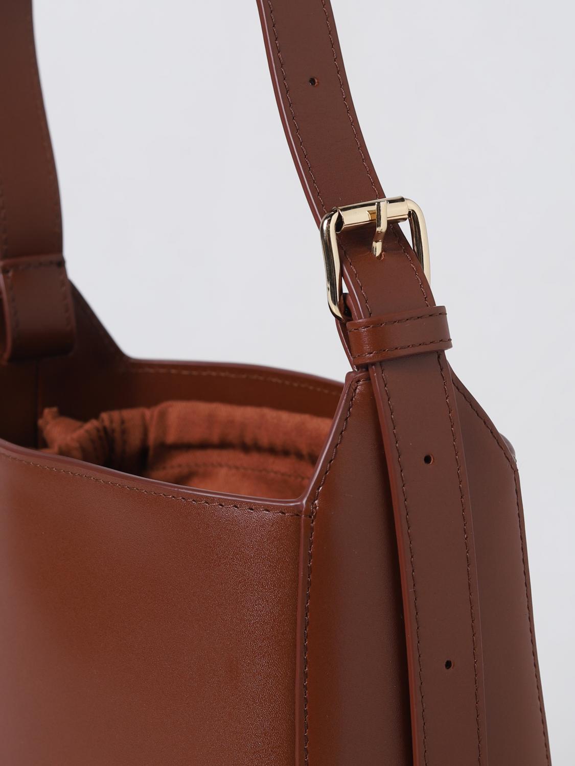 A.P.C. SCHULTERTASCHE: Schultertasche damen A.P.C., Braun - Img 3