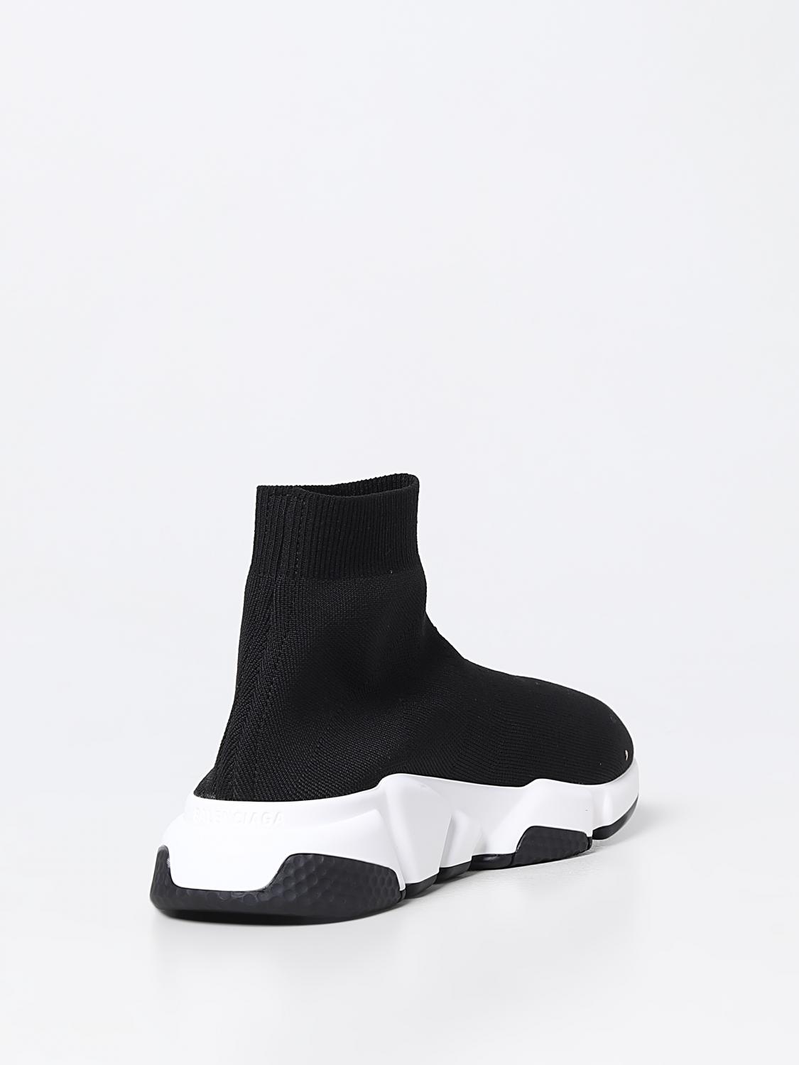 Balenciaga Speed sneakers in recycled stretch knit - Black