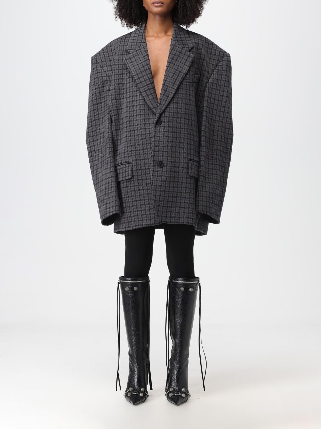 Balenciaga ブレザー レディース - グレー | 751752TOU90 | GIGLIO.COM