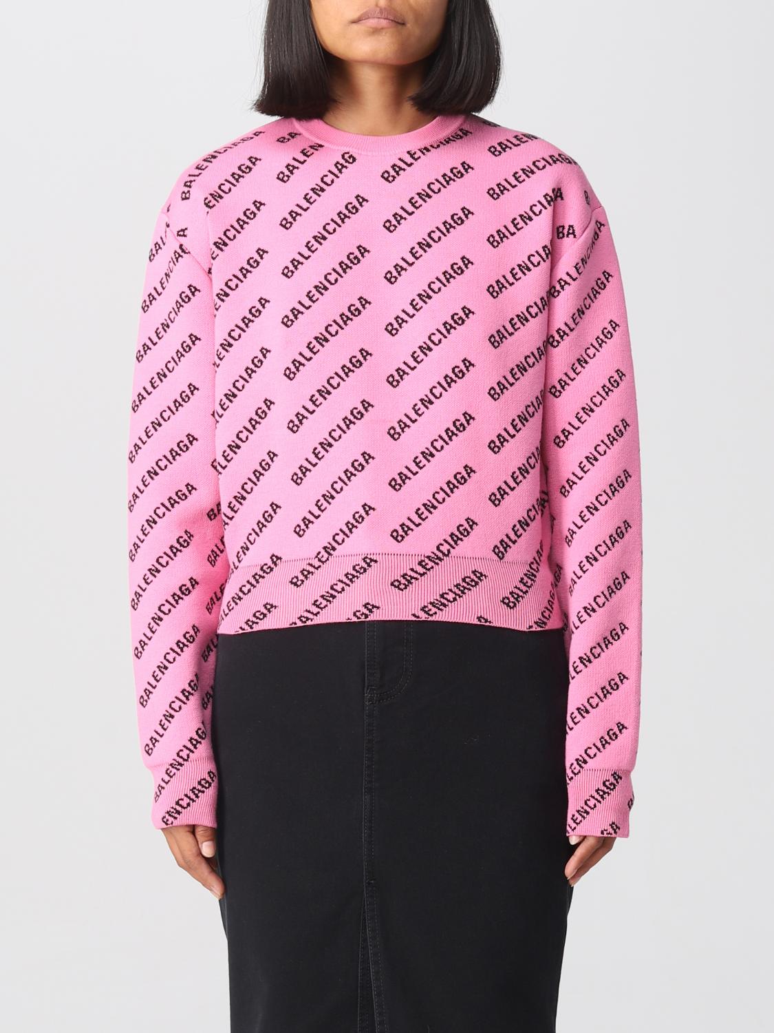 balenciaga hot pink sweater dress Balenciaga Mini Dress - Pink - Women's - 6