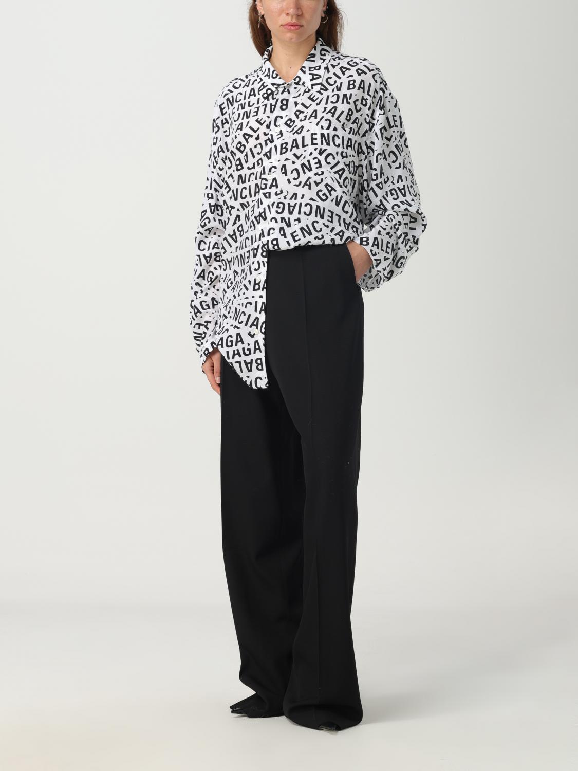 BALENCIAGA CAMISA: Camisa mujer Balenciaga, Blanco - Img 2