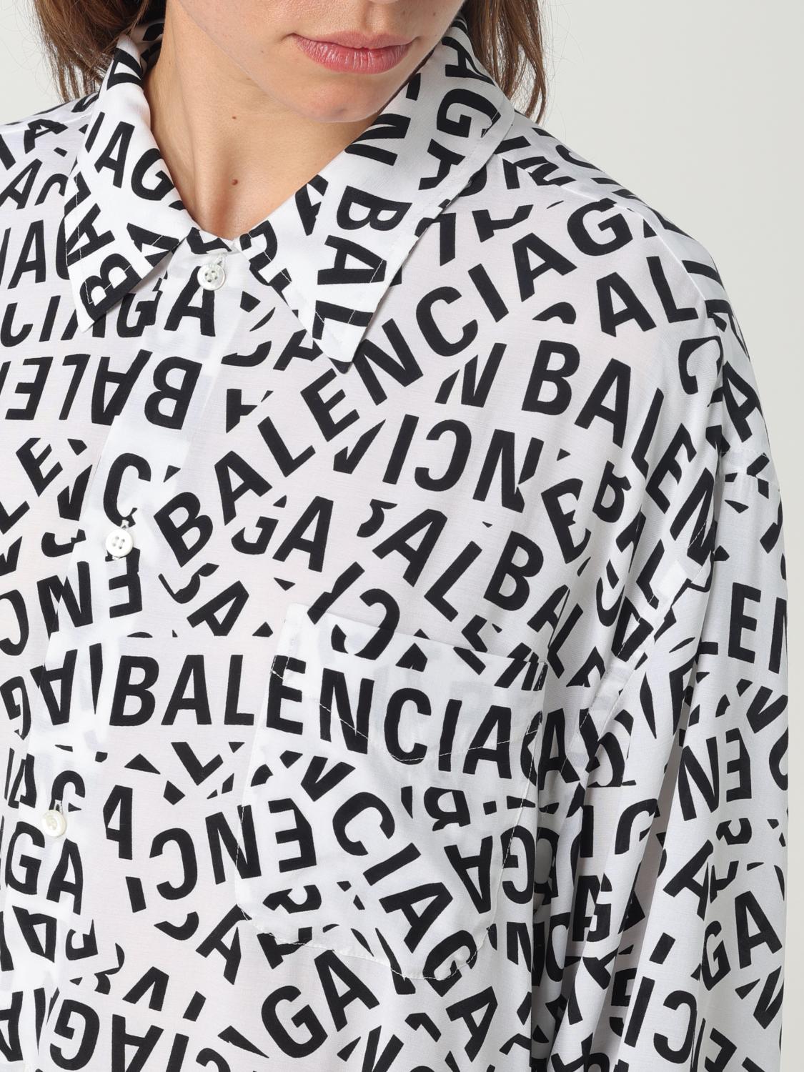 BALENCIAGA CAMISA: Camisa mujer Balenciaga, Blanco - Img 5