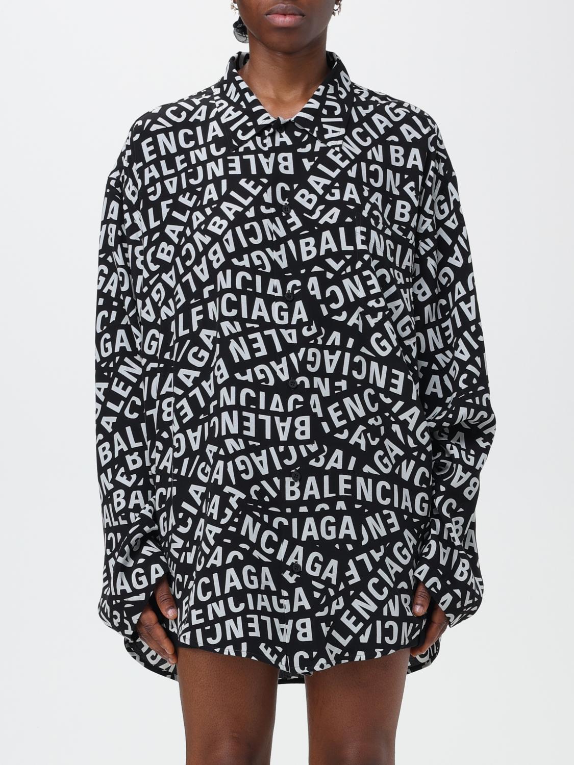 BALENCIAGA CAMISA: Camisa mujer Balenciaga, Negro - Img 1