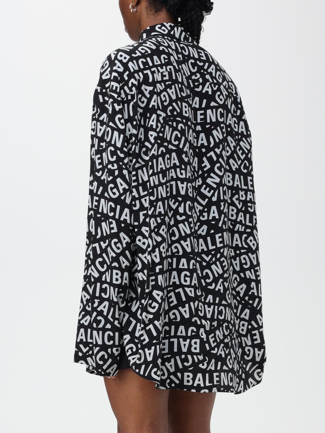 BALENCIAGA CAMISA: Camisa mujer Balenciaga, Negro - Img 3