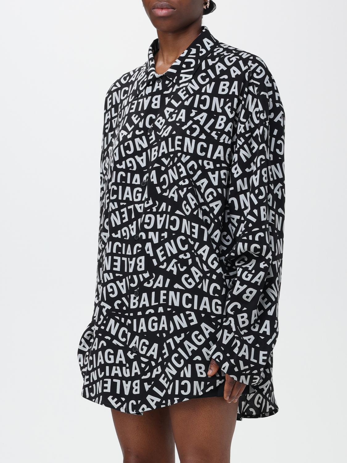 BALENCIAGA CAMISA: Camisa mujer Balenciaga, Negro - Img 4