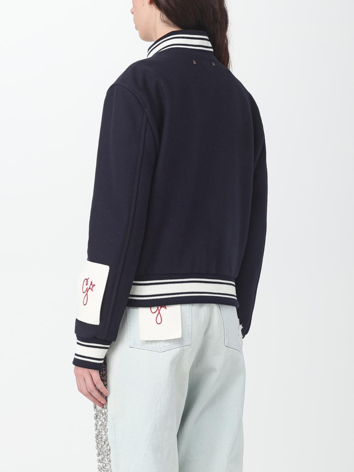 GOLDEN GOOSE CHAQUETA: Chaqueta mujer Golden Goose, Azul Marino - Img 2